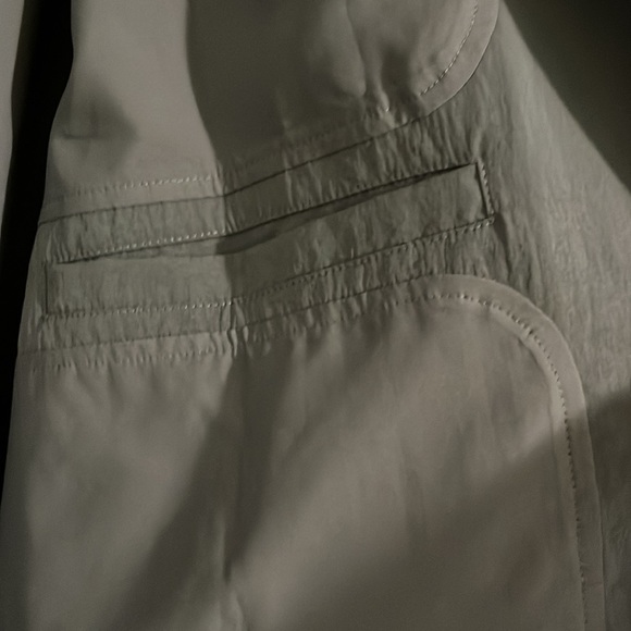 Lululemon green trench light coat woman size 10 - Picture 7 of 9